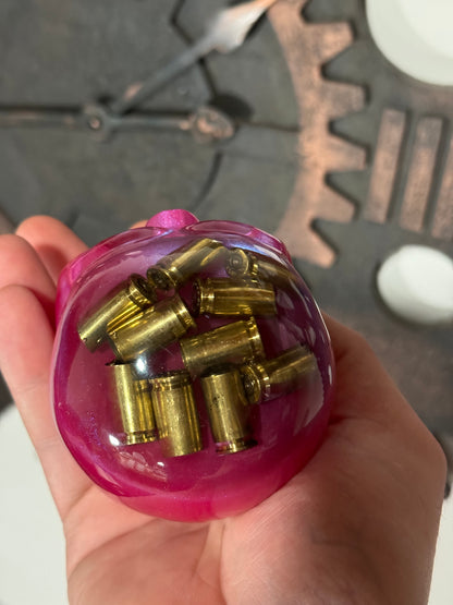 Large resin skull with 9mm socket