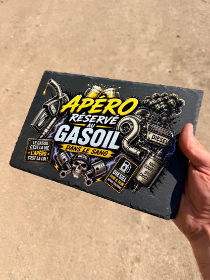 Planche de présentation apéro Gasoil