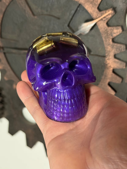 Large resin skull with 9mm socket
