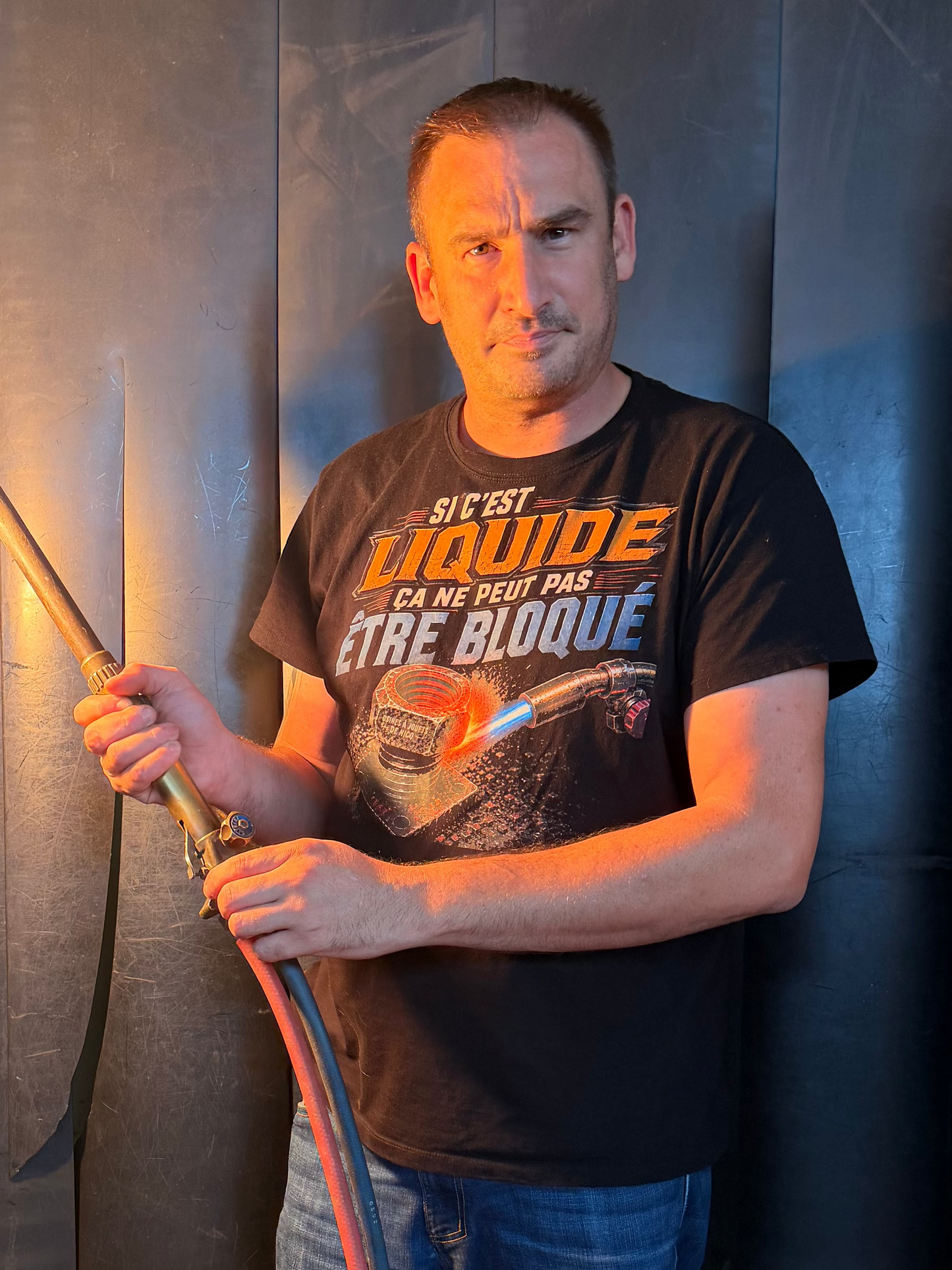 T-shirt « si c’est liquide »