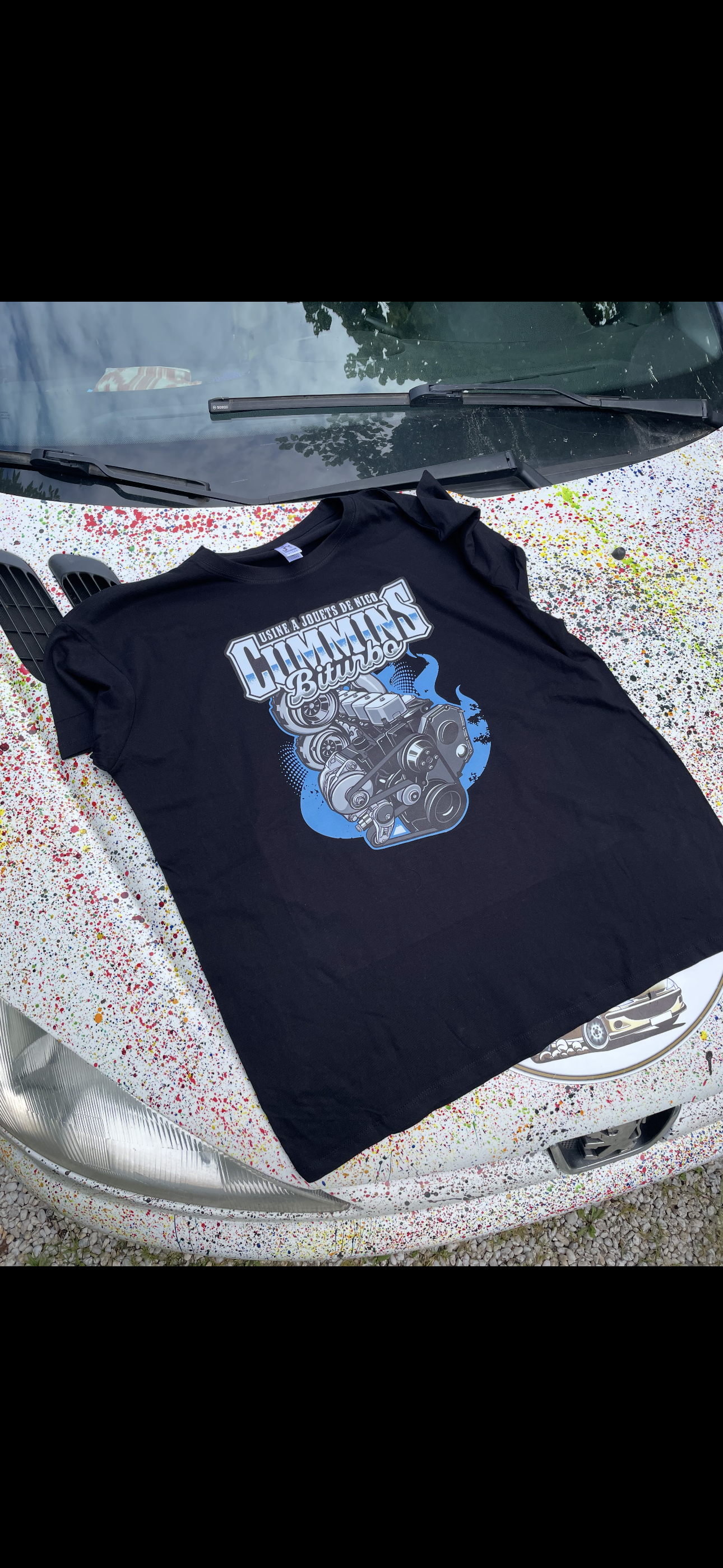 T-shirt Cummins Bi-turbo (précommande)